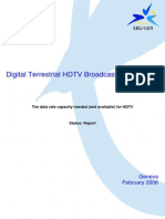 Digital Terrestrial HDTV Broadcasting in Europe: EBU - TECH 3312