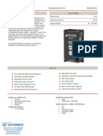 Amc B25a20ac Specsheet