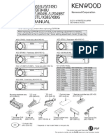 Kenwood Kdc-448u Kdc-5051u kdc-5751sd Kdc-Bt51u Kdc-Bt848u Kdc-U6049 Kdc-U6049l Kdc-U7049bt Kdc-U7049btl kdc-x595 kdc-x895