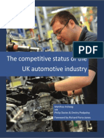 The Competitive Status of The UK Automotive Industry