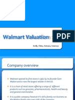 Walmart Valuation