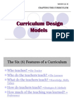Approaches To Curriculum Design 2