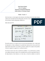 Finite Element Method Prof. C.S. Upadhyay Department of Mechanical Engineering Indian Institute of Technology, Kanpur