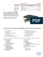 Description Power Range: Analog Servo Drive