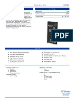 Analog Servo Drive: Description Power Range