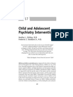 Chapter17 - Child and Adolescent Psychiatry Interventions