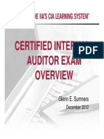 CIA Exam Overview - GS - Parts I and II