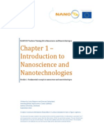 Introduction To Nanoscience and Nanotechnologies