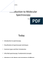 Introduction To Molecular Spectroscopy: By: M.Z.Iqbal
