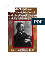 Anti-Semitism Its Effect On Freud and Psychoanalysis 1848792669