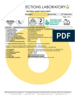 Lemongrass Essential Oil - Certified Organic Msds Rd28!08!2013