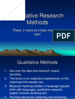 Lecture 10 Qualitative Research