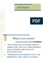 Soil Erosion and Mechanics