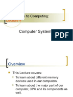 Introduction To Computing:: Computer Systems