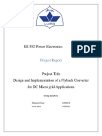 EE552 Power Electronics Project Report