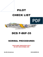 Checklist F 86F 35