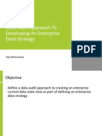 Data Audit Approach To Developing An Enterprise Data Strategy