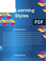 Learning Styles