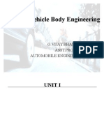 Vehicle Body Engineering: G.Vijay Bhaskar Asst - Prof Automobile Enginineering Dept