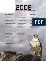 2009 Atlanta Falcons Media Guide