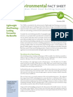 Environmental Fact Sheet Lightweight Steel Framing Looking Forward To The Benefits