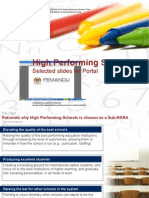 SBT Sekolah Berprestasi Tinggi (HPS) High Performing Schools