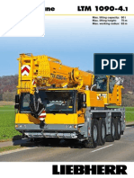 Liebherr LTM 1090-4.1 Mobile Crane - 90t - Information