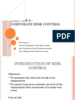 Corporate Risk Control