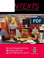 2015 Contexts - Annual Report of The Haffenreffer Museum of Anthropology