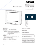 Audiologic 2901TVGX - Sanyo C21LB29S Chasis LA5-A