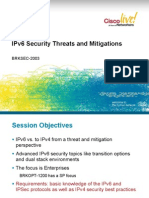 Cisco IPv6 Security Slide