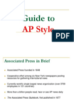 AP Style Guide PDF