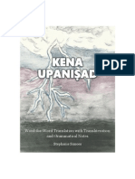 Kena Upanishad: Word-for-Word Translation With Transliteration and Grammatical Notes