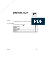 170 ADO 350 00 24 VDC - 32 Pt. Discrete Output Module Base