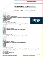 Census 2011 Questions & Answers - AffairsCloud