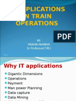 IT Applications in Operations by SR Prof TM