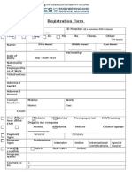 N. Intensive Registeration Form Sept 2014 - June 2015