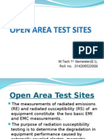 Open Area Test Sites