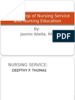 ABELLA, JASMIN-Relationship of Nursing Service and Nursing Education