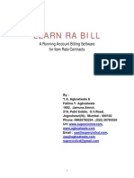 Learn RA Bill-Running Account Billing Software