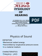 Physiology of Hearing 