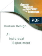 Human Design An Individual Experiment