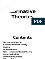 Normative Theories