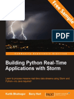Building Python Real-Time Applications With Storm - Sample Chapter