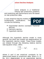 Production Decline Analysis