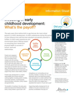 Ecmap Investinginearlychildhooddevelopment Factsheet 20130903