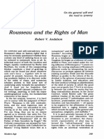 Rousseau On Human Rights PDF