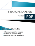 Lecture 10 - Prospective Analysis - Forecasting