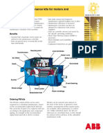 SM008 RevA 2005 Motors and Generators Preventive Maintenance Kits Lowres