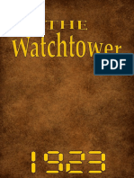 The Watch Tower - 1922 Issues